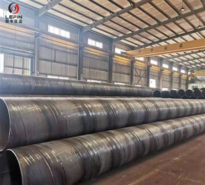 세로방향 용접파이프가 휘어지는 이유와 교정방법